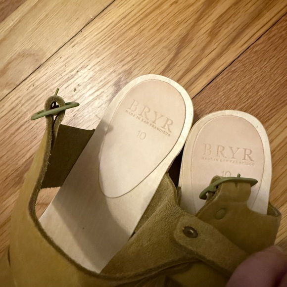 BRYR 🦋 Maya Clog Sandals in Fennel Size 10 / 40 - Picture 4 of 6